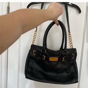 Michael Kors Leather Satchel w/ Shoulder Strap